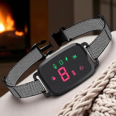 Collier-anti-aboiement-intelligent-noir