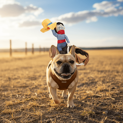 Harnais pour chien cowboy - style western confortable - au royaume des chiens