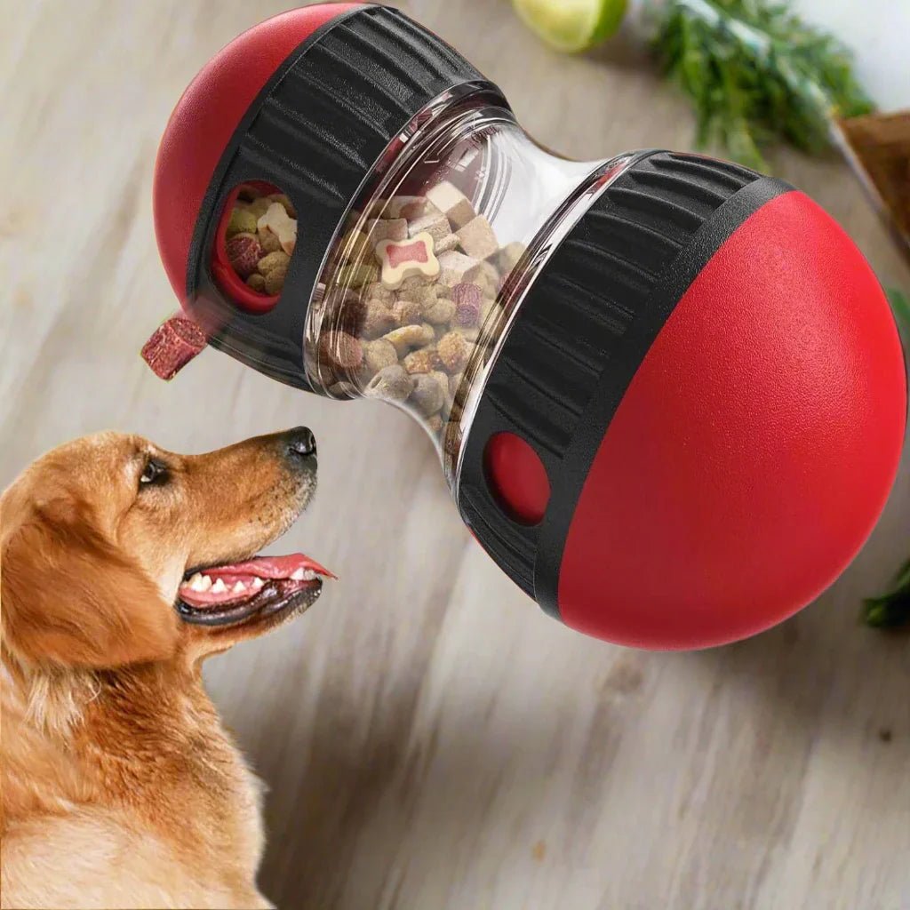 Jouet pour chien / de puzzle rouge - au royaume des chiens