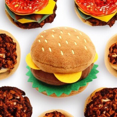 Jouets-pour-chiens-restaurant-burger-king