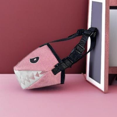 Muselier Design Requin - Anti-Morsure et Anti-Alimentation - au royaume des chiens