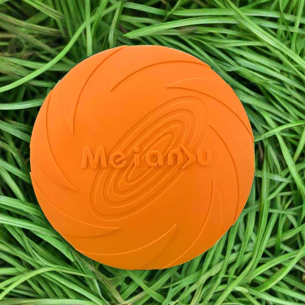 Frisbee chien - Orange - au royaume des chiens