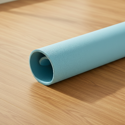 Tapis de Yoga - antidérapant, voyage, fitness, entraînement au sol-Bleu pâle 4mm
