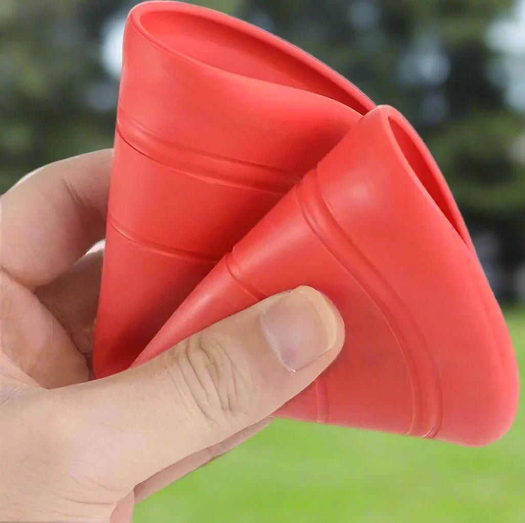 Frisbee chien - Rouge - au royaume des chiens