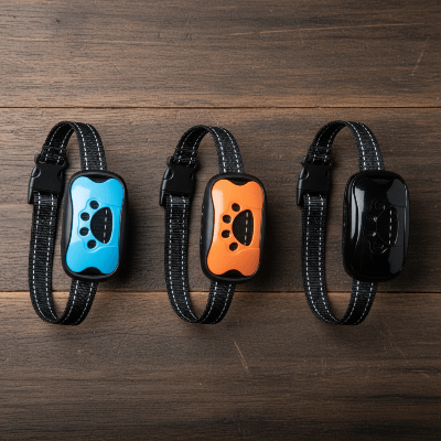 Collier anti aboiement chien - rechargeable - au royaume des chiens