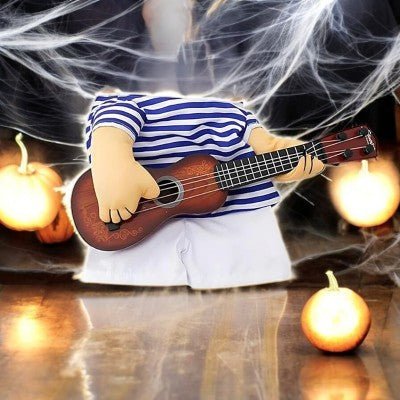 costumes pour chien - guitare - au royaume des chiens