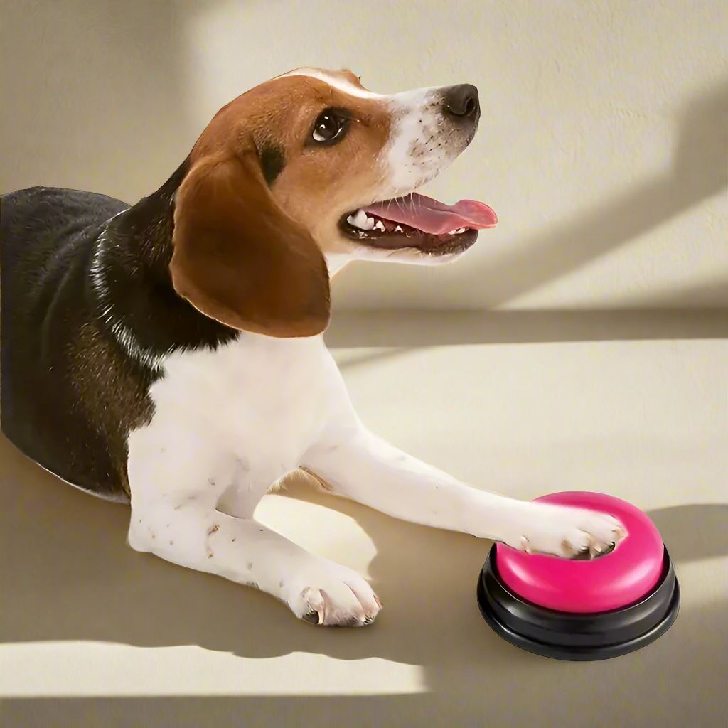 Jouet Interactif pour Chien / ChienParlant / Magenta - au royaume des chiens