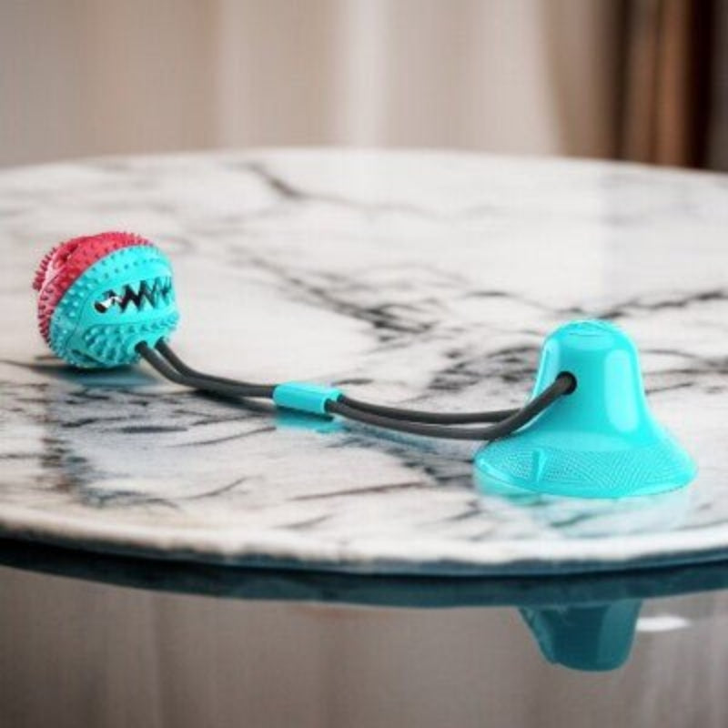 jouet-pour-chien-a-macher-corde-a-dentition-rouge-bleu-demo