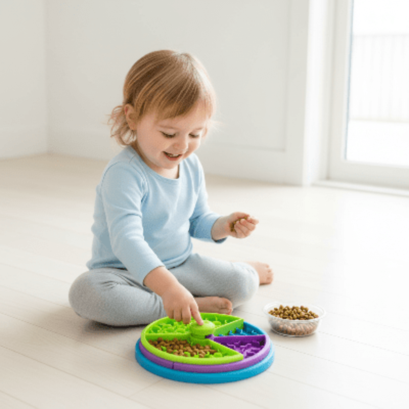 Jouet pour chien interactif - gamelle anti anxiété - enfant-et-jouet