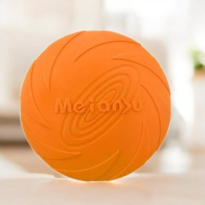 jouets-pour-chien-frisbee-orange-demo