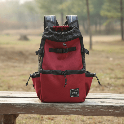 Sac à dos chien - randonnée ventilation sport extérieur - au royaume des chiens