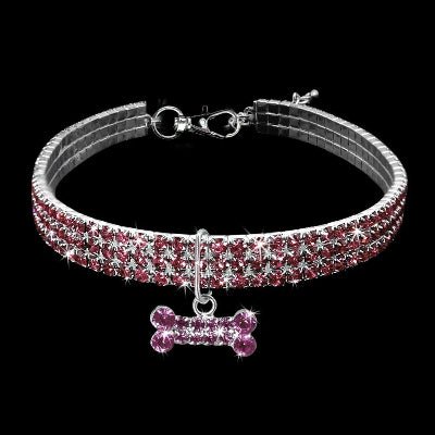 Collier pour chien - bling bling - au royaume des chiens