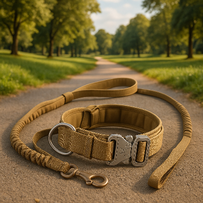 Collier-pour-chien-laisse-demonstration-collier-laisse