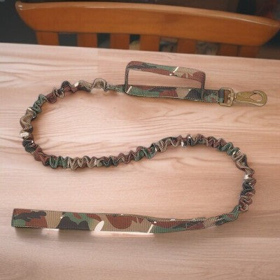 Collier-pour-chien-laisse-vert-armee