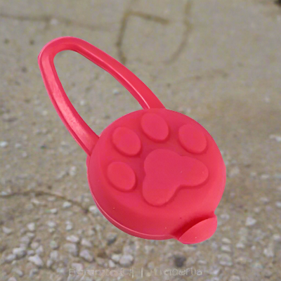 Collier-pour-chien-lampe-led-rose