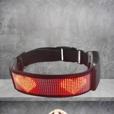 Collier-pour-chien-personnel-rouge.