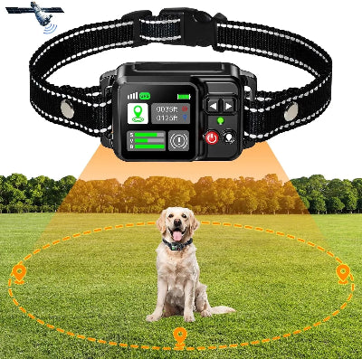 Collier GPS chien /  sans fil cour