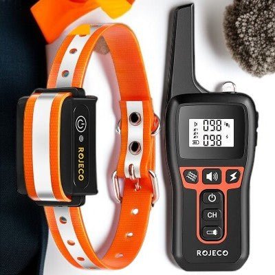 Collier électrique chien - pour dressage-un-orange