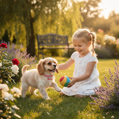 Collier pour chien - bling bling-Collier rouge - enfant et chien