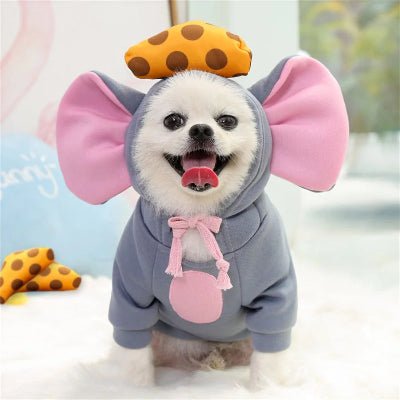 Costume-pour-chien-Souris-gris