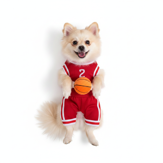 Costume pour chien - basket-ball-Chien costume basket produit