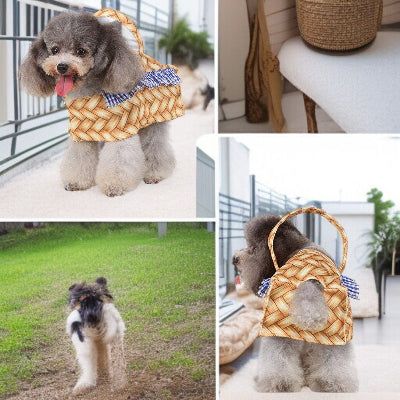 Deguisement_Chien_Pique-Nique_avec_Panier_chien_portant_ce_costume_devant-derriere