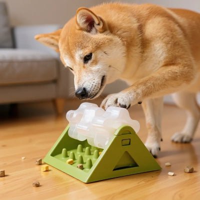 Distributeur-de-croquettes-pour-chien-interactif-chien-joue-heureux