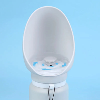 Gourde-pour-chien-pliable-barrer