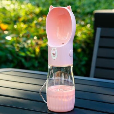 Gourde pour chien - portable petite oreille-gourde-pour-chien-demo-rose