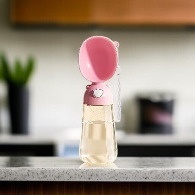 Gourdes-pour-chien-portable-rose