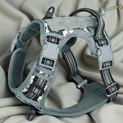 Harnais-Y-gros-chien-gris-pale