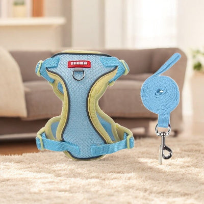 Harnais-en-Y-petit-chien-bleue