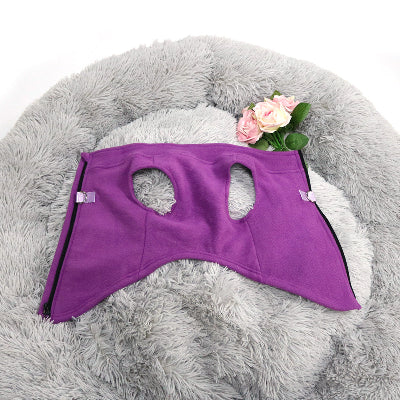 Harnais-pour-_Chien-_Reflechissant-avec-Poignee-de_Controle-violet