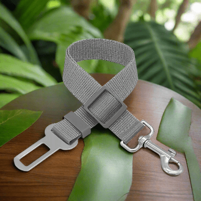 Harnais-pour-chien-voiture-gris