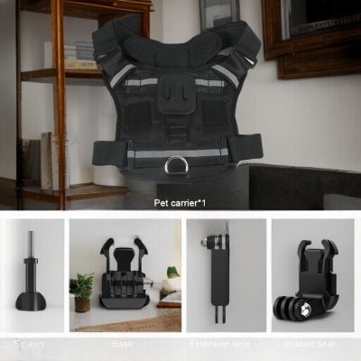 Harnais en Y - support caméra - au royaume des chiens