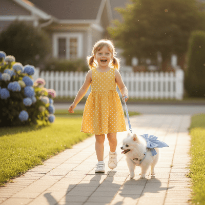 Harnais petit chien - noeud papillon - au royaume des chiens