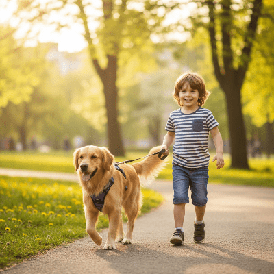 Harnais pour chien - réfléchissant - au royaume des chiens