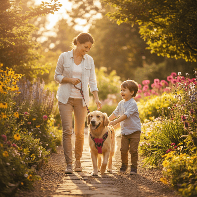 Harnais pour chien - réfléchissant - au royaume des chiens