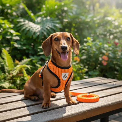 Harnais pour chien petit - laisse - au royaume des chiens
