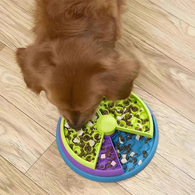 Jouet-pour- chien-interactif-gamelle- anti-anxiété- chien-cherche-mange