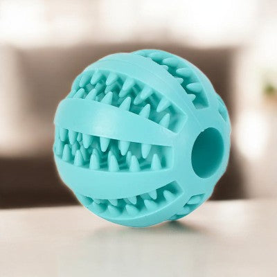 Jouet pour chien - balle interactive en caoutchouc