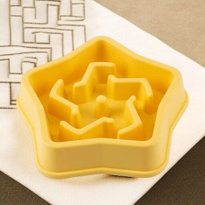 Jouet-pour-chien-gamelle-anti-etouffement-etoile-jaune