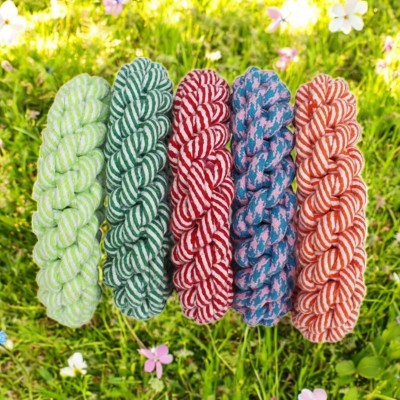 Jouet-pour-chien-indestructible-en-corde-couleur-aleatoir-vert-pale-vert-rouge-bleu-orange