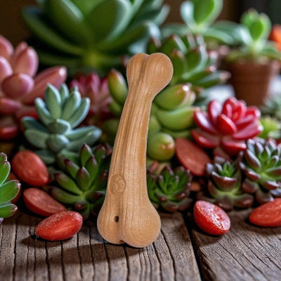 Jouet-pour-chien-indestructible-forme-d-os-imitation-bois-os-small-12.5cm