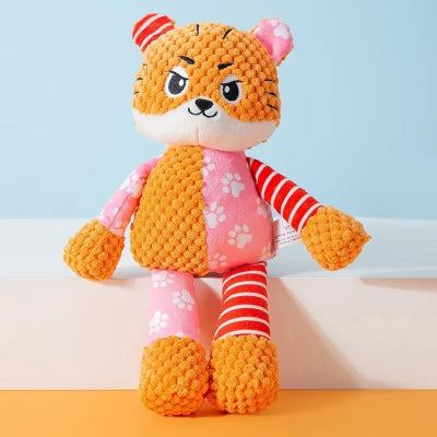 Jouet-pour-chien-peluche-animaux-tigre