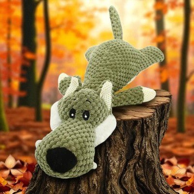 Jouet pour chien - peluche zoo - au royaume des chiens