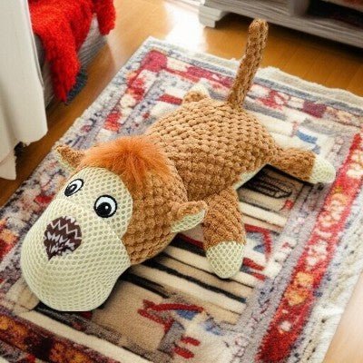 Jouet pour chien - peluche zoo - au royaume des chiens