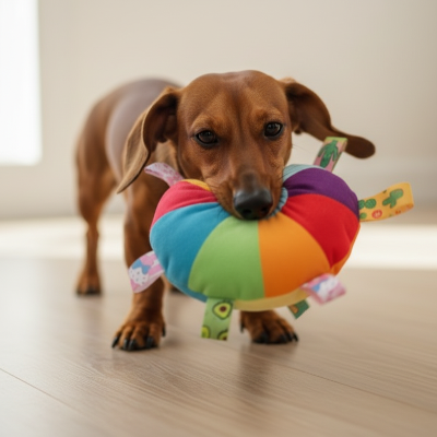 Jouet interactif pour chien - soucoupe volante-Teckel