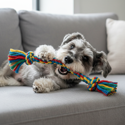 Jouet pour chien -  corde dentition résistant durable-Jouet corde chien