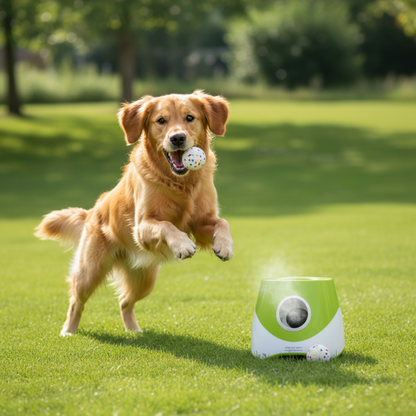 Jouet pour chien - lanceur de balle automatique-Lanceur balle - golden cour